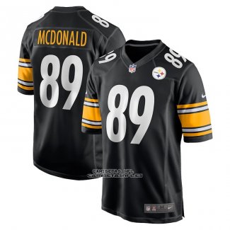 Camiseta NFL Game Pittsburgh Steelers Vance Mcdonald Negro