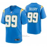Camiseta NFL Game San Diego Chargers Jerry Tillery 2020 Azul