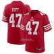Camiseta NFL Game San Francisco 49ers Bryce Huff Rojo