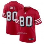 Camiseta NFL Game San Francisco 49ers Jerry Rice Retired Alterno Rojo