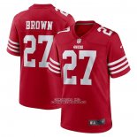 Camiseta NFL Game San Francisco 49ers Ji'Ayir Marron Rojo