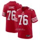 Camiseta NFL Game San Francisco 49ers Vederian Lowe Jugador Rojo