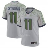 Camiseta NFL Game Seattle Seahawks Jaxon Smith Njigba 2025 Rivalries Collection Gris