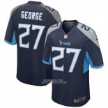 Camiseta NFL Game Tennessee Titans Eddie George Retired Azul