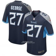 Camiseta NFL Game Tennessee Titans Eddie George Retired Azul
