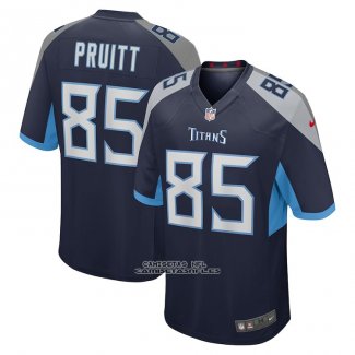 Camiseta NFL Game Tennessee Titans Mycole Pruitt Azul