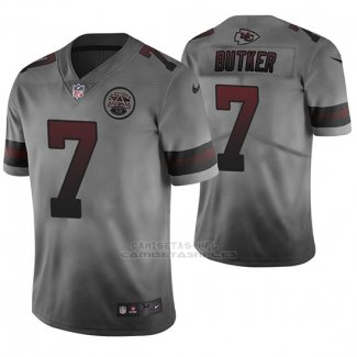 Camiseta NFL Kansas City Chiefs Harrison Butker Ciudad Gris