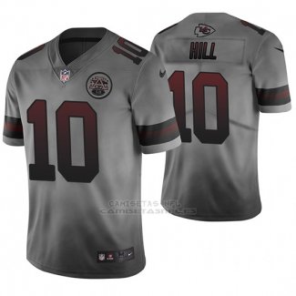 Camiseta NFL Kansas City Chiefs Tyreek Hill Ciudad Gris