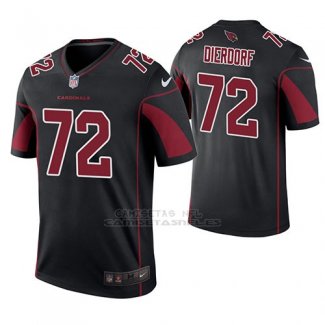 Camiseta NFL Legend Hombre Arizona Cardinals Dan Dierdorf Negro Color Rush