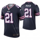 Camiseta NFL Legend Hombre Buffalo Bills 21 Jordan Poyer Inverted Azul