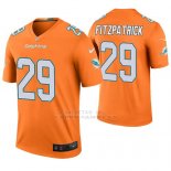 Camiseta NFL Legend Hombre Miami Dolphins Minkah Fitzpatrick Naranja Color Rush
