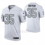 Camiseta NFL Legend Hombre Oakland Raiders C.j. Anderson Blanco Color Rush