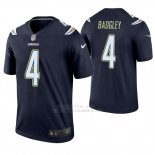 Camiseta NFL Legend Hombre San Diego Chargers 4 Michael Badgley Azul