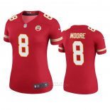 Camiseta NFL Legend Mujer Kansas City Chiefs Matt Moore Rojo Color Rush