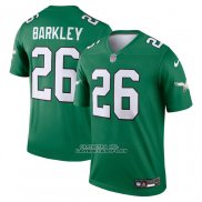 Camiseta NFL Legend Player Performance Philadelphia Eagles Saquon Barkley Verde