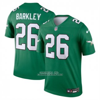 Camiseta NFL Legend Player Performance Philadelphia Eagles Saquon Barkley Verde