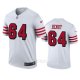 Camiseta NFL Legend San Francisco 49ers Willie Henry Blanco Color Rush