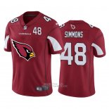 Camiseta NFL Limited Arizona Cardinals Simmons Big Logo Number Rojo