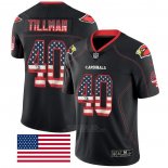 Camiseta NFL Limited Arizona Cardinals Tillman Rush USA Flag Negro