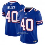 Camiseta NFL Limited Buffalo Bills Von Miller Vapor F.U.S.E. Azul