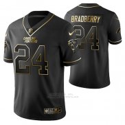 Camiseta NFL Limited Carolina Panthers James Bradberry Golden Edition Negro