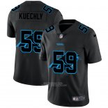 Camiseta NFL Limited Carolina Panthers Kuechly Logo Dual Overlap Negro
