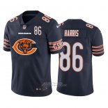 Camiseta NFL Limited Chicago Bears Harris Big Logo Number Azul