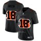 Camiseta NFL Limited Cincinnati Bengals Green Logo Dual Overlap Negro