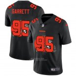 Camiseta NFL Limited Cleveland Browns Garrett Logo Dual Overlap Negro