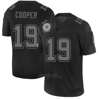 Camiseta NFL Limited Dallas Cowboys Cooper 2019 Salute To Service Negro