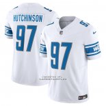 Camiseta NFL Limited Detroit Lions Aidan Hutchinson Vapor F.U.S.E. Blanco