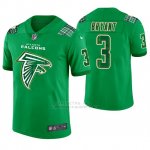 Camiseta NFL Limited Hombre Atlanta Falcons Matt Bryant St. Patrick's Day Verde