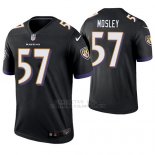 Camiseta NFL Limited Hombre Baltimore Ravens C. J. Mosley Negro Legend