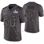 Camiseta NFL Limited Hombre Dallas Cowboys Anthony Brown Gris Super Bowl LIII