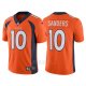 Camiseta NFL Limited Hombre Denver Broncos 10 Emmanuel Sanders Naranja Vapor Untouchable