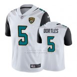 Camiseta NFL Limited Hombre Jacksonville Jaguars Blake Bortles Blanco Vapor Untouchable