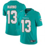 Camiseta NFL Limited Hombre Miami Dolphins 13 Dan Marino Aqua Verde Stitched Vapor Untouchable