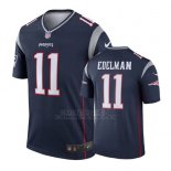 Camiseta NFL Limited Hombre New England Patriots Julian Edelman Azul Legend