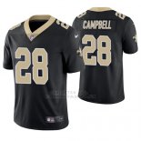 Camiseta NFL Limited Hombre New Orleans Saints Christian Campbell Saints Negro Vapor Untouchable