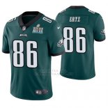 Camiseta NFL Limited Hombre Philadelphia Eagles Zach Ertz Verde Super Bowl Lii Champions