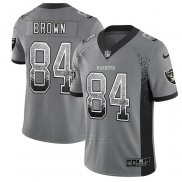 Camiseta NFL Limited Las Vegas Raiders Brown Rush Drift Fashion Gris