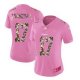 Camiseta NFL Limited Mujer Miami Dolphins 17 Ryan Tannehill Rosa 2017 Vapor Untouchable