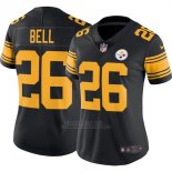 Camiseta NFL Limited Mujer Pittsburgh Steelers 26 Bell Negro