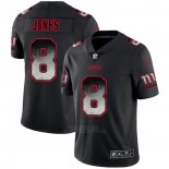 Camiseta NFL Limited New York Giants Jones Smoke Fashion Negro
