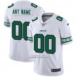 Camiseta NFL Limited New York Jets Personalizada Team Logo Fashion Blanco