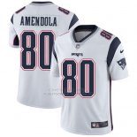 Camiseta NFL Limited Nino New England Patriots 80 Danny Ahombredola Blanco Stitched Vapor Untouchable