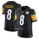 Camiseta NFL Limited Pittsburgh Steelers Aaron Rodgers Vapor F.U.S.E. Negro