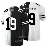 Camiseta NFL Limited Pittsburgh Steelers Smith-Schuster White Black Split