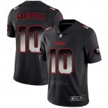 Camiseta NFL Limited San Francisco 49ers Garoppolo Smoke Fashion Negro