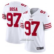 Camiseta NFL Limited San Francisco 49ers Nick Bosa Vapor Untouchable Blanco